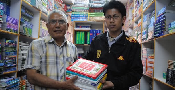 Books distribution in Nepal