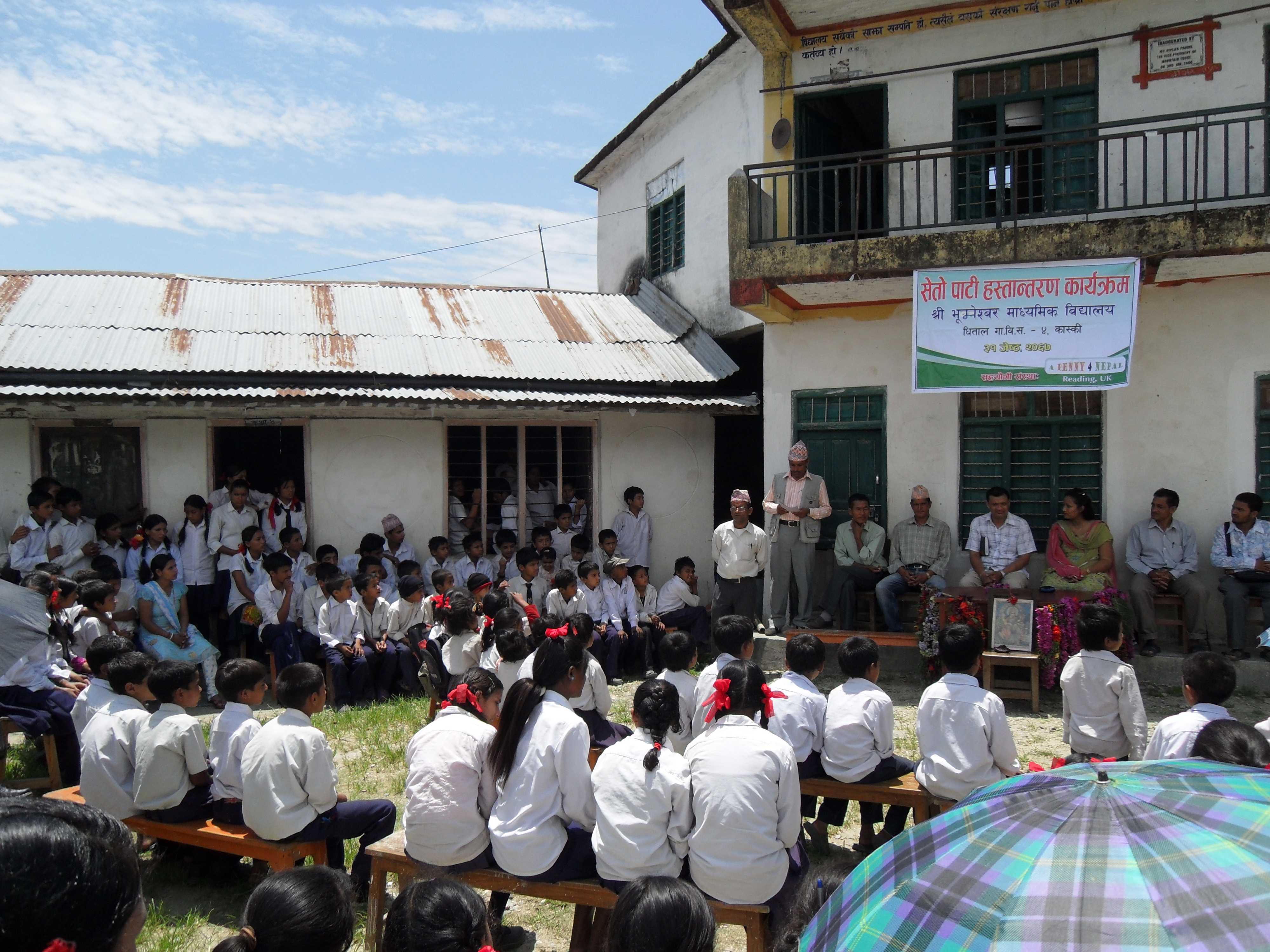 A Penny For Nepal school gathering